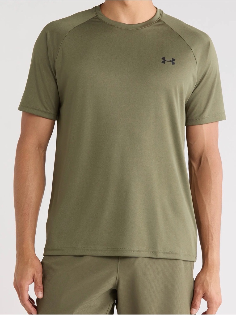 Under Armour Men's Velocity 2 Short Sleeve T-Shirt Mens XXXL 3XL Tee Olive Green